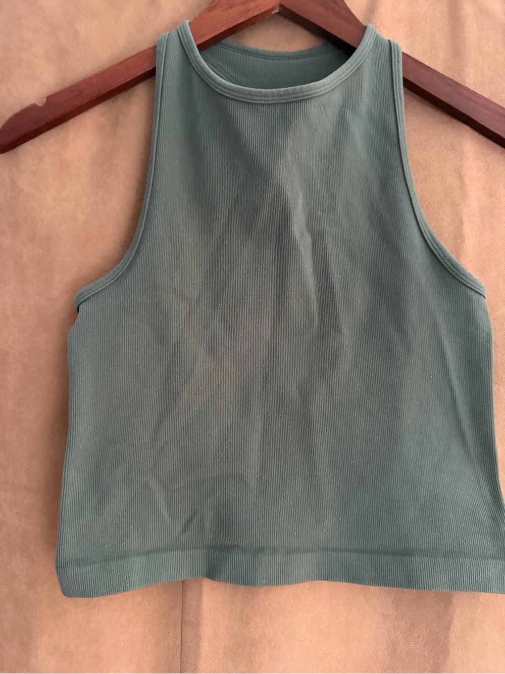 Intimately Free People Ribbed Tank Top in green